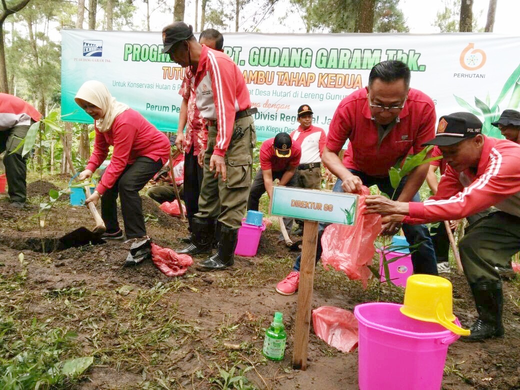 Mencegah Banjir Dengan Barikade Pohon Bambu Kediripediacom